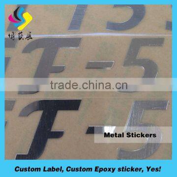 car logo and car body sticker producing 3D metal sicker