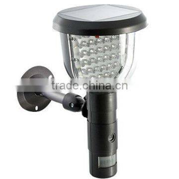 garden solar led white light with pir motion detection video Recording camera dvr