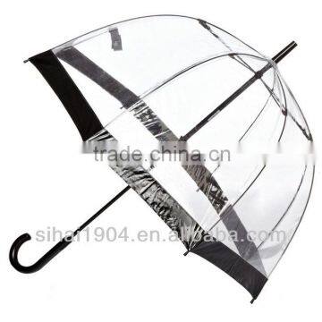 High quality transparent PVC umbrella with clear sight