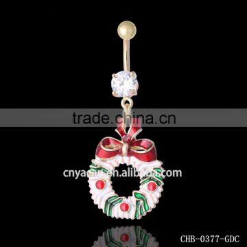 Christmas Ornaments 2016 Garland Navel Jewelry