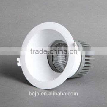 20W Wall Washer COB LED Recessed downlight with horn or bevel mouth