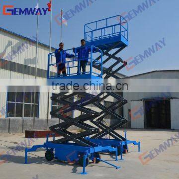 Mobile Crank Arm Lift Platform Hydraulic Scissor Lift photo-3