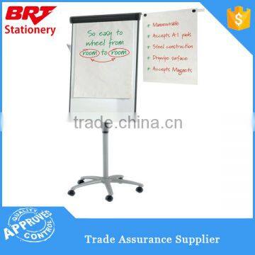 Magnetic Mobile flipchart easel for meeting room