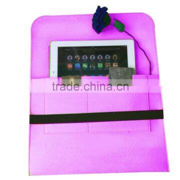 2016 Year Popular Style High Quality Dark Grey Felt Laptop Bag photo-5
