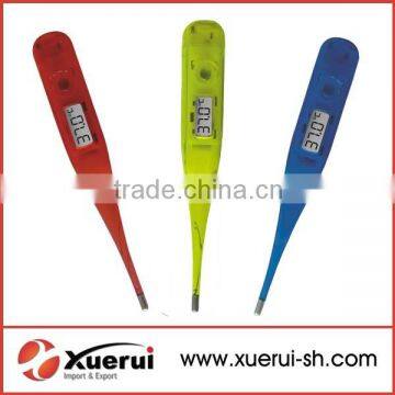 color transparent digital thermometer