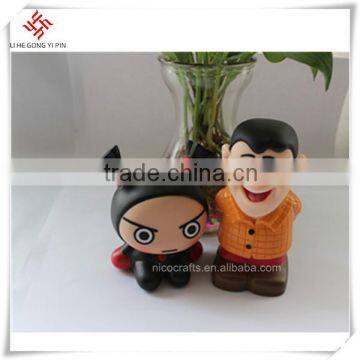 Desktop Fashion Plastic Piggy Bank For Kids Gift