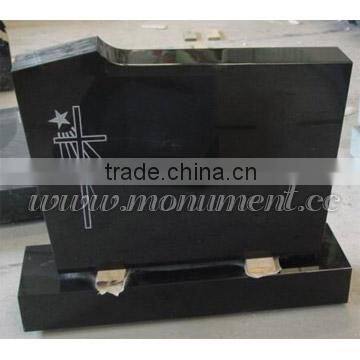 Shanxi Black granite tombstone