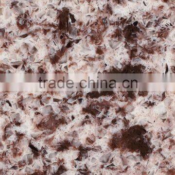 Brown and White Quartz Table Tops