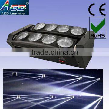 NEW 8*10w 4in1 RGBW led pixel beam moving bar light,led spider beam light,