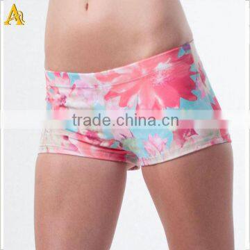 sexy women yoga shorts with OEM service