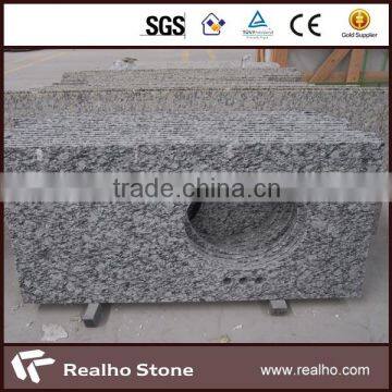 sea wave white granite vanity top