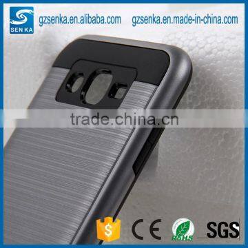 Brush Satin Mobile Phone Cover for Samsung Galaxy j7