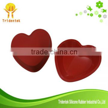 Flexible and Durable Heart Shape Silicone Molds For Cake Decorating