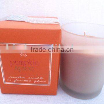 Natural scented soy wax candle