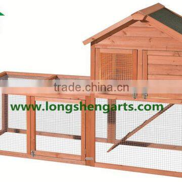 Galvanized Run Wooden Rabbit Hunch