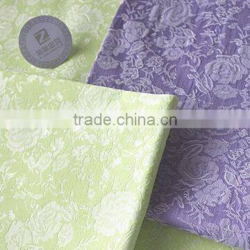 Jacquard elastic fabric for girls' dress jacquard lace fabric