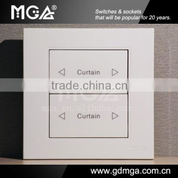 dual roller shutter wall switch & shutter electrical wall switch & curtain Switch