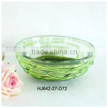 Reticular Wrap Art Glass Bowl