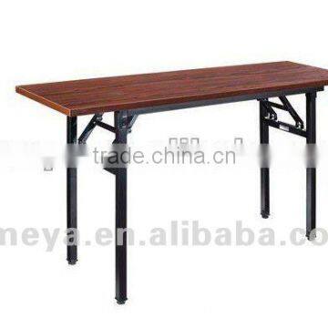 18mm plywood Melamine Top Portable Folding Table for dining places (GT632)