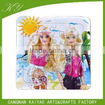 Fashional Education Toy Beautiful Printing Magnetic Jigsaw Puzzle