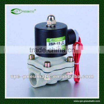 2SP series plastic solenoid valve, small orifice plastic solenoid valve, 2PS series 2 position 2 port direction solenoid valve