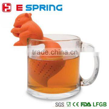 Cute Tails Silicone Squirrel Tea Bags