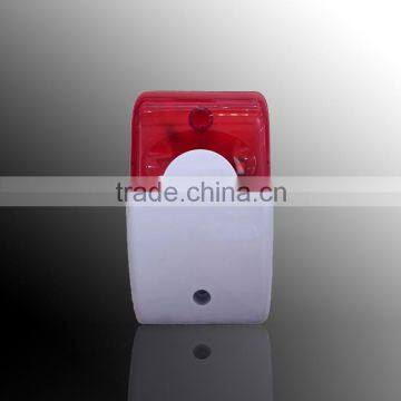 New Indoor home Wired Alarm Siren with Strobe Flash Light 12V Home Company Security Alarm