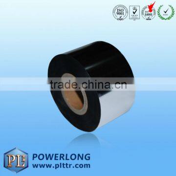 1 Inch black wax barcode ribbon