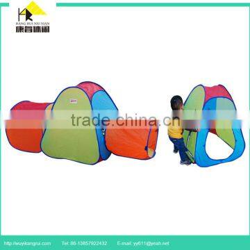 Three in one kids play tent and tunnel