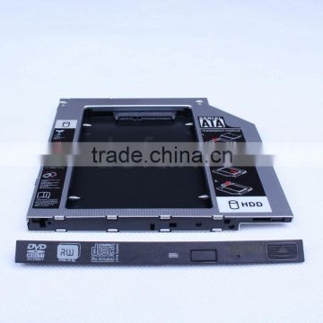 9.5mm SATA 2nd Harddisk Case HDD Caddy Adapter For Lenovo IdeaPad Y510P Y510PT