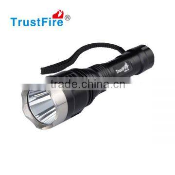 TrustFire original factory price 168A-T6 torch light with 1* Cree XM-L 2 LED, 5-mode 1000 Lumens led distance 360 meters