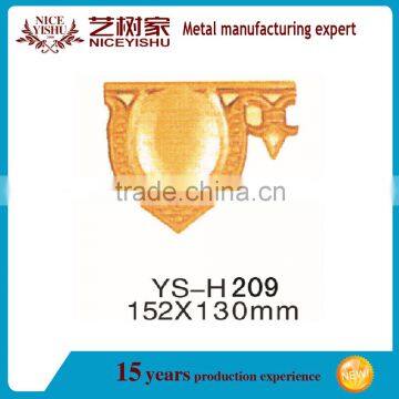 Cast Aluminum Flower and Leaves for Decoration Fence Gate Stair Railing Window Grill photo-5