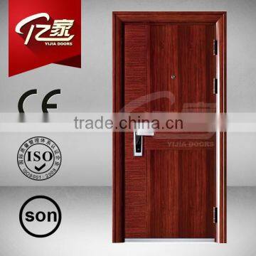 Professional steel security door metal door 1.0/1.8mm steel thickness