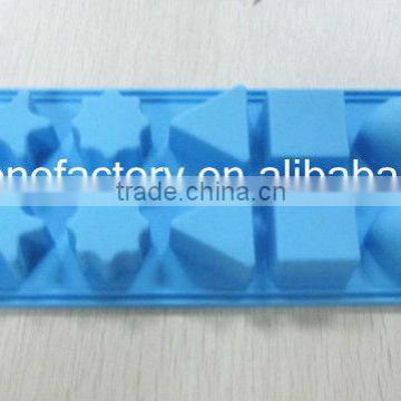 Wholesale 2014 novelty design various shape silicone ice cube mould