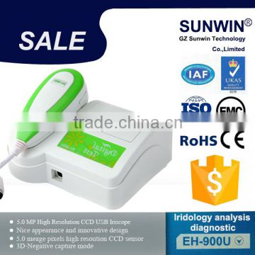 5.0 MP High Resolution CCD USB Iriscope Analyzer machine EH-900U