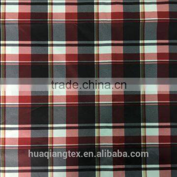 Classic Plaid Print Polyester Pongee Fabric for Clothing Umbrella photo-2