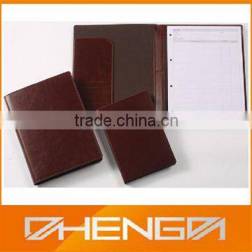 High quality customized made-in-china Leather Folder for diary(ZDF12-011)