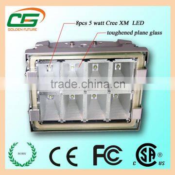 IP 65 40W gas station explosion proof LED canopy light