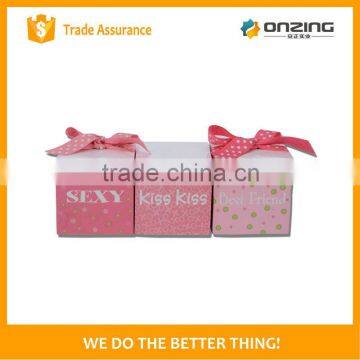 Onzing good quality fashional paper magic cube for gifts