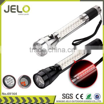 Powerful Aluminum 7LED/18LED/6 RED Emergency Working Light With Magnetic Torch