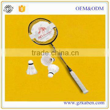 carbon fiber battledore lining badminton racket
