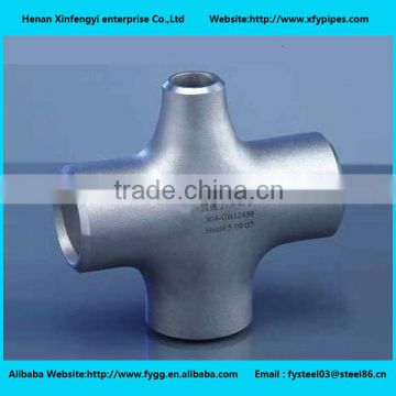 China Factory Steel Buttwelded reduce barred tee