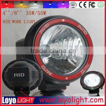 35W/55W 7" hid work light/offroad hid lights/hid driving light