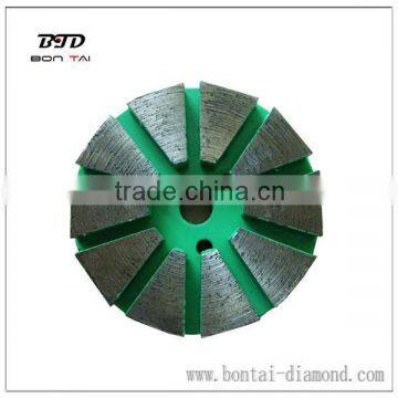 3" Metal Bond Hook and Loop Fastener Backed Grinding Pad for Polishing Concrete Floor photo-5
