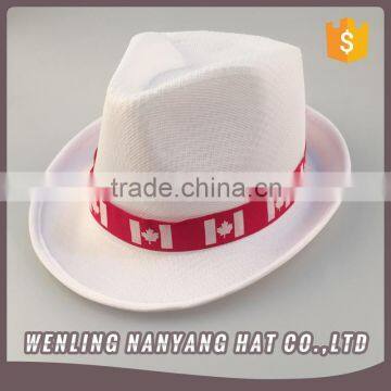 Wholesales Unisex Fedora Hat, Promotional Straw Hat