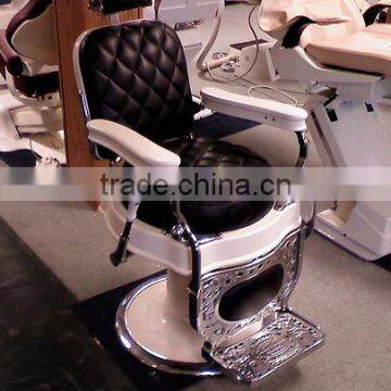 Topgrade hair salon chair with artificial cast iron beauty salon furniture