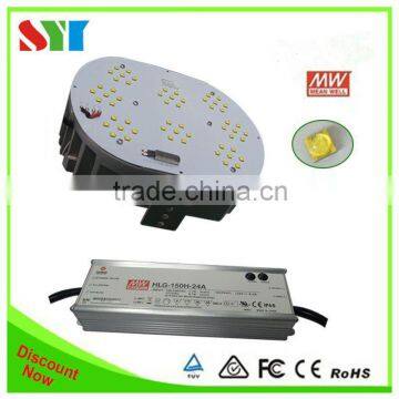 e39 e40 base led shoebox light led street light retrofit kit with CRE&Meanwell driver