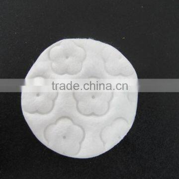 High quality Cosmetic round cotton pads