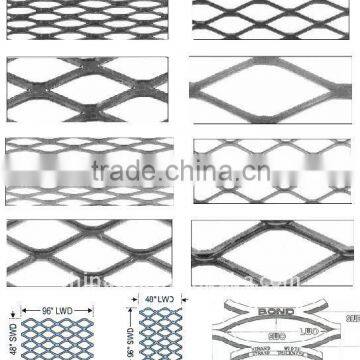 Flattened Expanded metal steel mesh plate