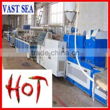 China wood profile machine plant/production line/making machine